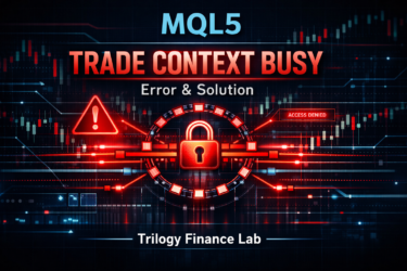 MQL5の「trade context busy」エラー原因と解決方法｜注文失敗の対処と再発防止まで解説