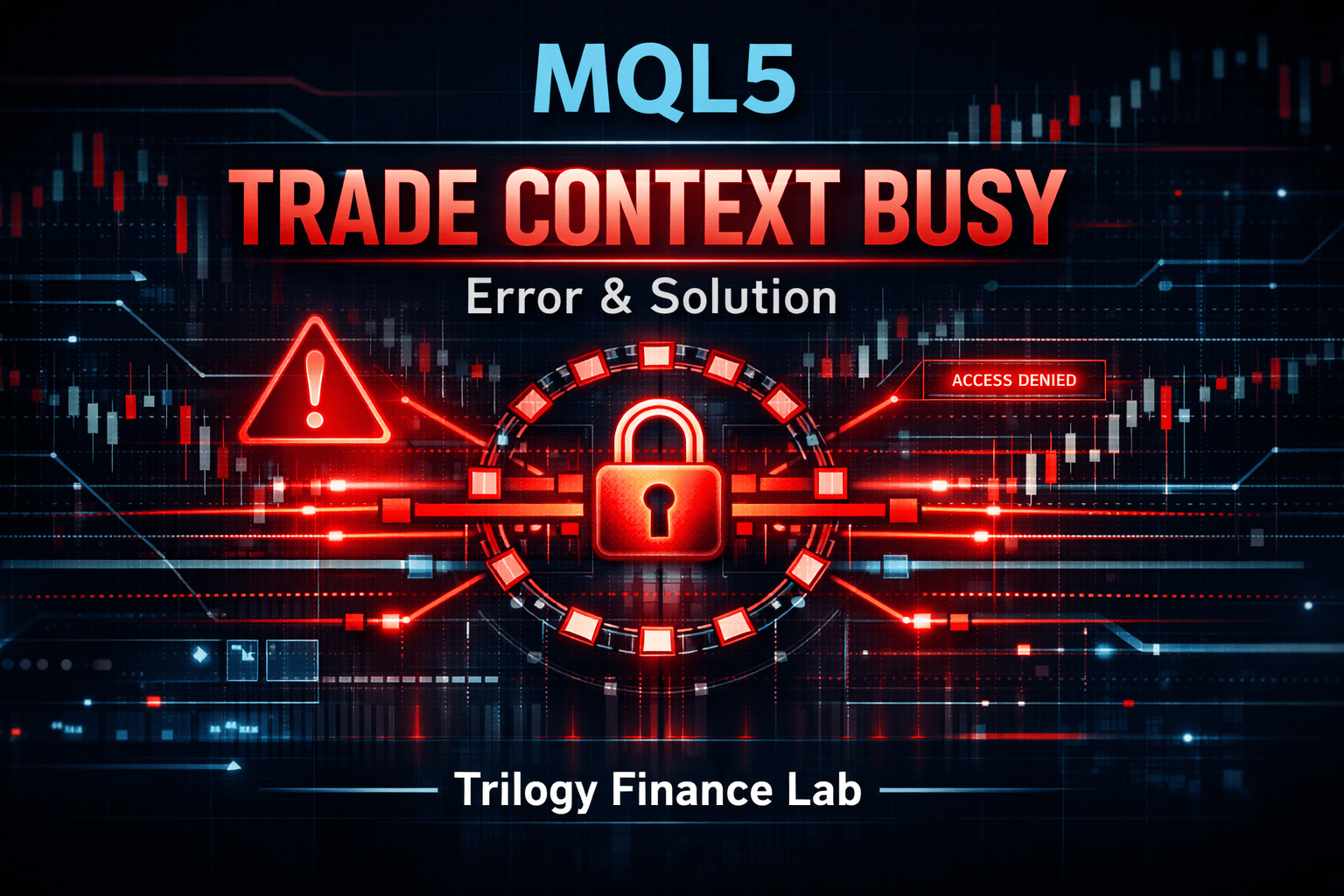MQL5 Trade Context Busy Error: Causes and Fixes for OrderSend Conflicts ...