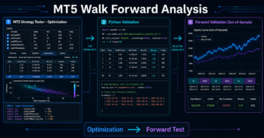 MT5 Walk Forward Analysis with Python実践ガイド