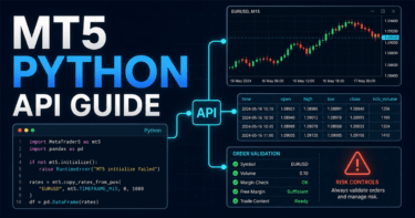 MT5 Python API 完全ガイド｜導入から注文送信まで